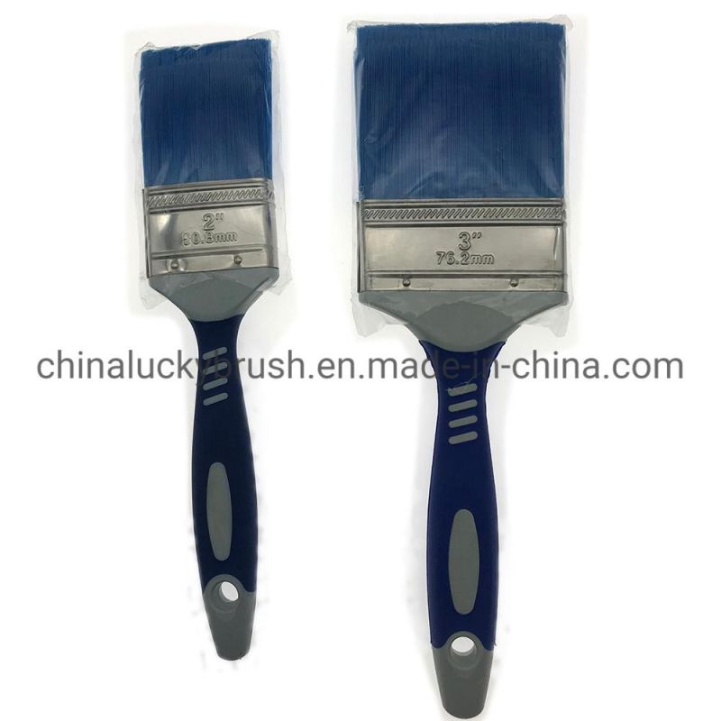 Plastic Wire Wooden Handle Plastic Handle Paint Brush Paint Roller Brush Wall Ceiling Brush (YY-619)