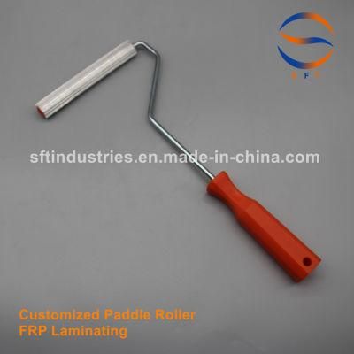 Customized Aluminium Paddle Roller Horizontal Type for FRP Laminating