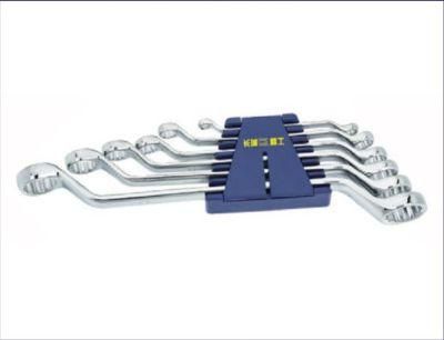Finely Polished Double Offset Ring Spanner Set