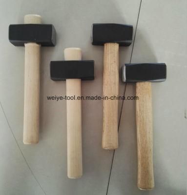 Stoning Hammer with Wooden Handle Drop Forged