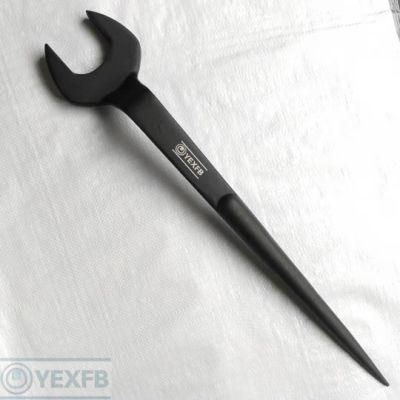 Open End Spud/Construction Spanner 2&quot;, with Pin, 40 Cr-V Steel