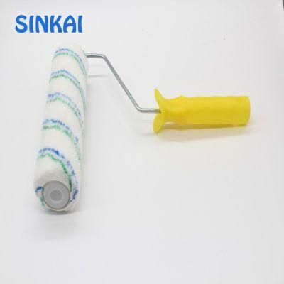 High Quality Pure Polyester Cover Plastic Handle Multi-Sizes Paint Roller