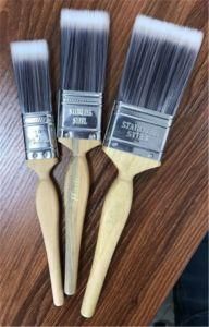 Synthetic Filaments Paint Brush with Wood Handle 3PC/Pk Factory Made