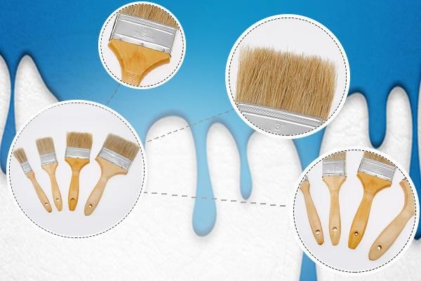 Factory Supply Wooden Handle Paint Brush