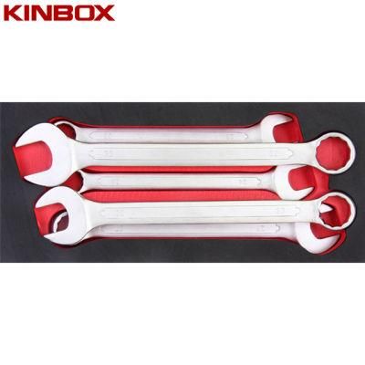 Kinbox Professional Hand Tool Set Item TF01m120 Combination Wrench Set