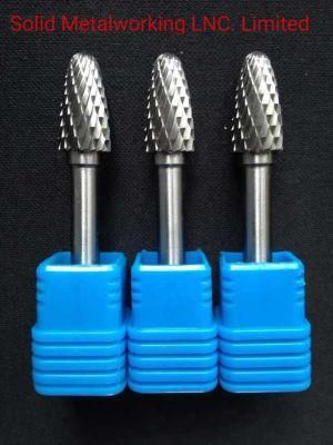 SF Type double cut tungsten carbide burs