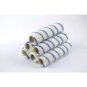 Colorful Stripes Polyester Fiber White Roller