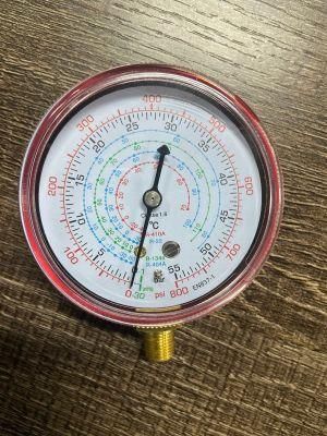 High Pressure Refrigeration Parts Accessories Pressure Gauge 68mm