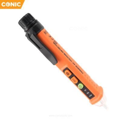 Double Sensitivity Non Contact AC Voltage Test Pen with LED Flashlight