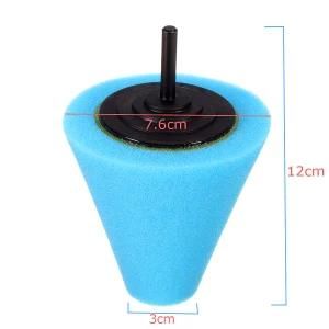 Wheel Polishing Sponge Care Polishing Pad Brush for Wheel Hub Door Handle Small Area Shank