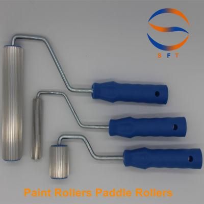 Customized Aluminum Paddle Rollers Paint Rollers for Laminating