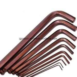 9PC Extra Long Allen Key Set Hex Key Wrench with High Hardness