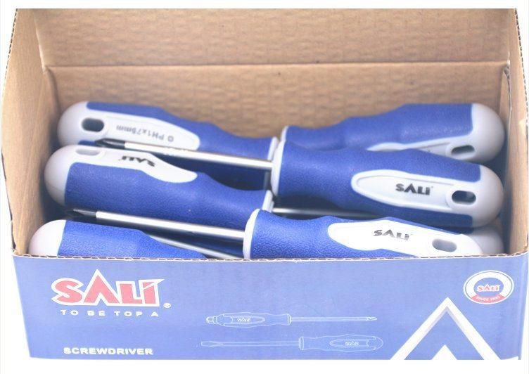 Sali Performance Hand Tool Cr-V Steel Shaft PP+TPR Handle Screwdriver