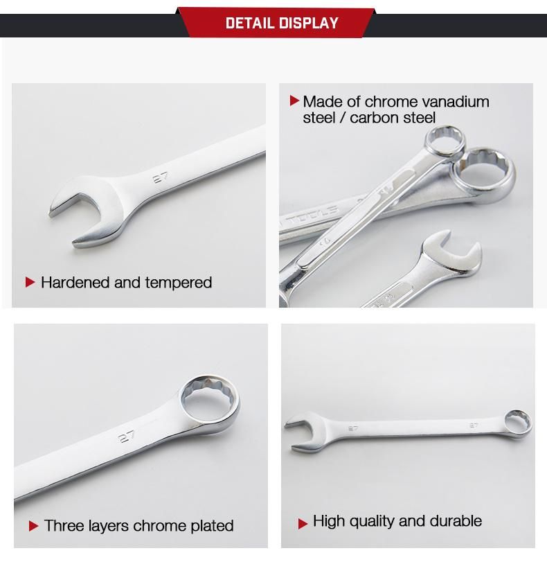 20-Piece (6-27) Set Refined Spanner Mirror Polished