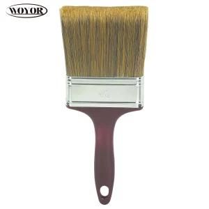 Double Color Mixed Filament Paint Brush with Plastic Handle