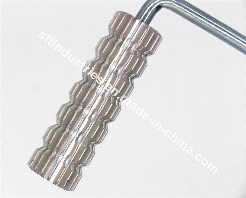 Aluminium V Slotted Bubble Bust Rollers for Fiberglass FRP Moulding