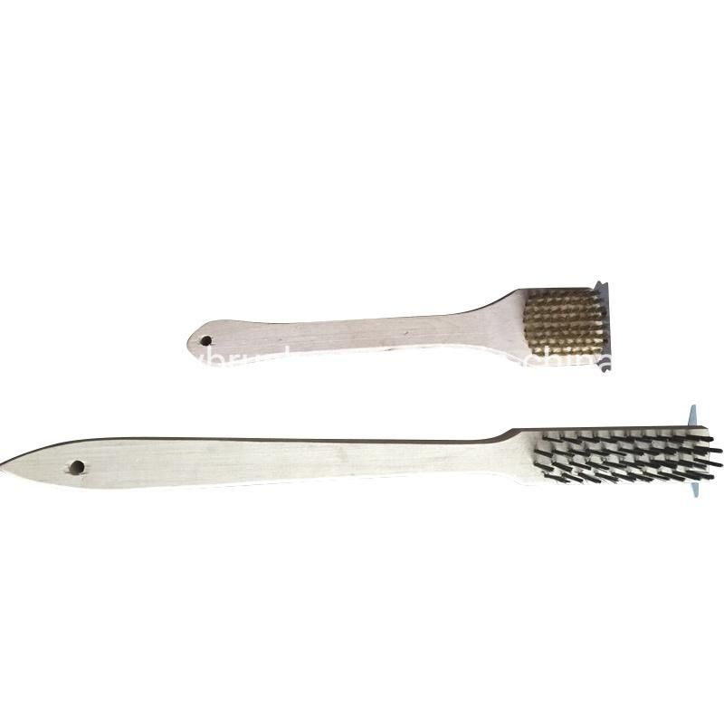 320mm Or350mm Length Wooden Handle Steel Wire Brush (YY-655)