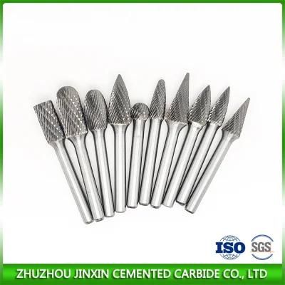 1/4 Inch Shank Tungsten Carbide Rotary Burr Blanks Sb-43