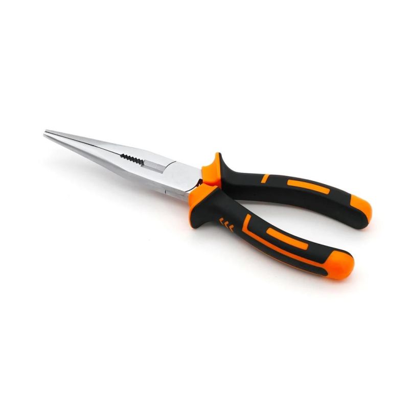 6", 7", 8", Made of Carbon Steel, Polish, with PVC Handles, German Type, Combination Pliers