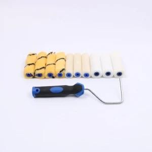Mini Plastic Handle Cheap Pattern Exterior Paint Roller Brush