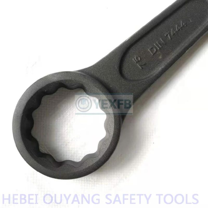 Steel Striking/Slogging/Hammer Ring Wrench/Spanner, 75 mm, DIN 7444