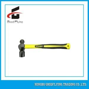 High Quatily Ball Pein Hammer with Fiberglass Handle