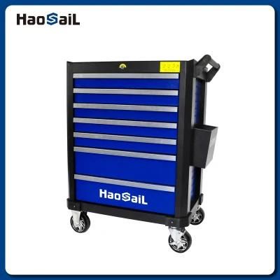 Tool Cart with Steel Sliding Drawer and Tools Set