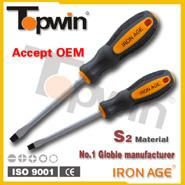 Shantou Iron Age Cr-V, S2 6mm*4&quot; Household Hand Tool Phillip and Slotted Screwdriver Kit for Sale