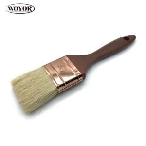 White Bristle Poplar Mane Paint Handle Paint Brush