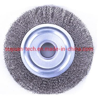 Parallel Stainless Steel Wire Wheel Flat Wire Brush Polishing Wire Drawing Wheel