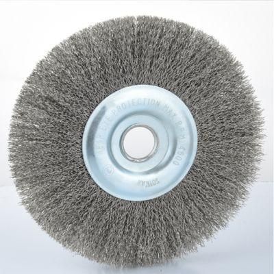 Hot Selling 5 Inch High Performance Metal Industrial Polish Wire Wheel Brush Steel