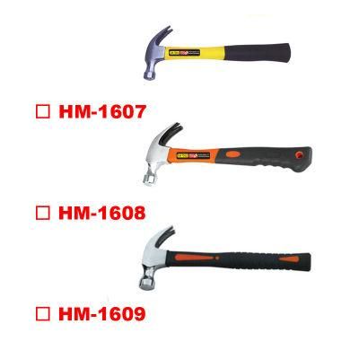 American Type Claw Hammer with Fibreglass Handle