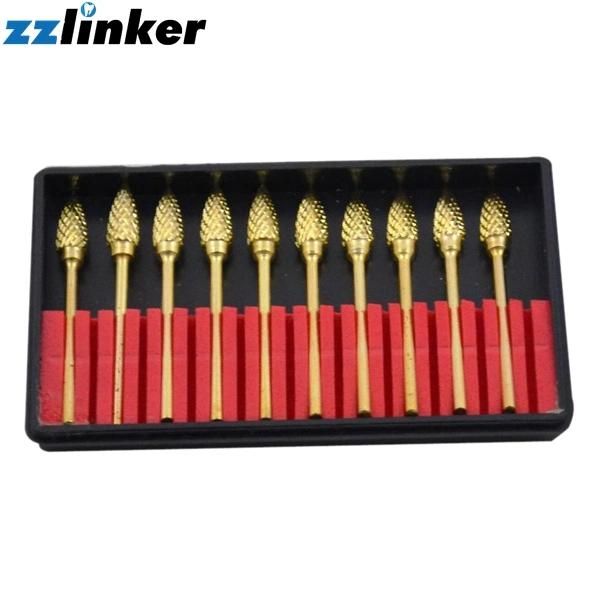 Lk-P21-1 Dental Golden Plated Tungsten Carbide Cutter Price