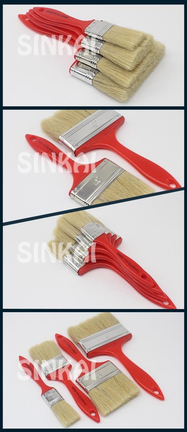 Red Handle Paint Brush with Competitive Price