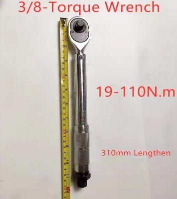 3/8&quot;Dr (10mm) Professional Torque Wrench `19-110n. M