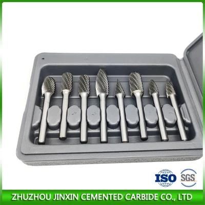 Carbide Rotary Burrs Solid Power Tools Carbide Rotary Bits for Die Grinder Metal Wood Working