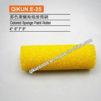 E-19 Hardware Decorate Paint Hand Tools Plastic Handle Acrylic Fabric Paint Roller