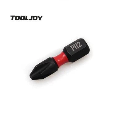 Professional High Quality Black Impact Torsion Philips Screwdriver Bit