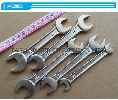 7mm Mirror Surfaced Double Open End Wrench for China