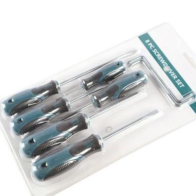 8PC Flat Head Household Repair Opening Promotional Screwdriver Tool Set