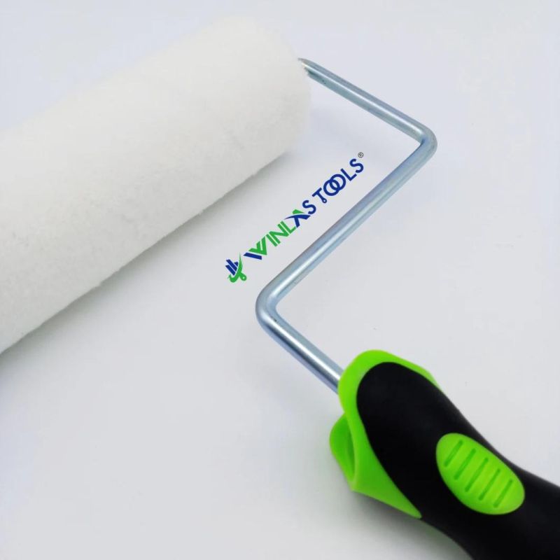 White Acrylic 9 Inch Paint Roller with Handle