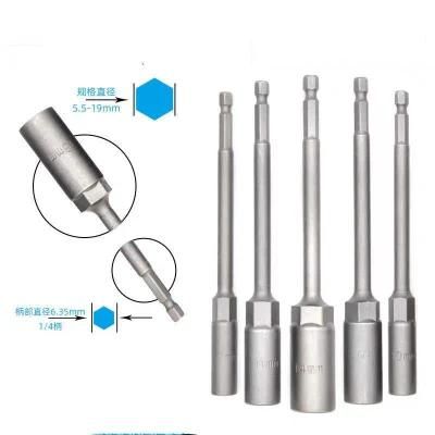 Factory Directly Best in China H8 80mm Nut Setter Screwdriver Socket Hollow Shank Nut Driver