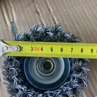 80mm Crimped Steel Wire Cup Brush