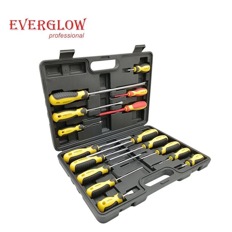 15 PCS CRV Material Screwdriver Set Heavy Duty Screwdriver for Home Use