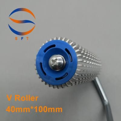 40mm Diameter Big V Rollers FRP Tools for FRP Laminating