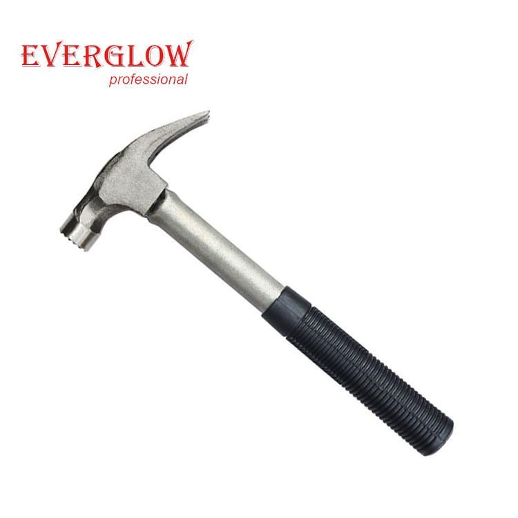 Factory Supply 12oz Nail Hammer with Fiber Handle Carpenter′s Claw Hammer