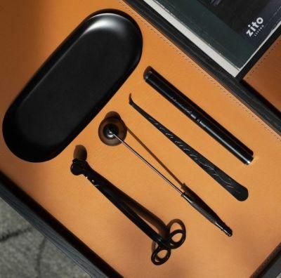 Candle Wick Cutter Scissors Tool Candles Extinguisher Accessories Wax Trimmer for Home