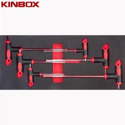 Kinbox Professional Hand Tool Set Item TF01m108 Star Girp Key Set