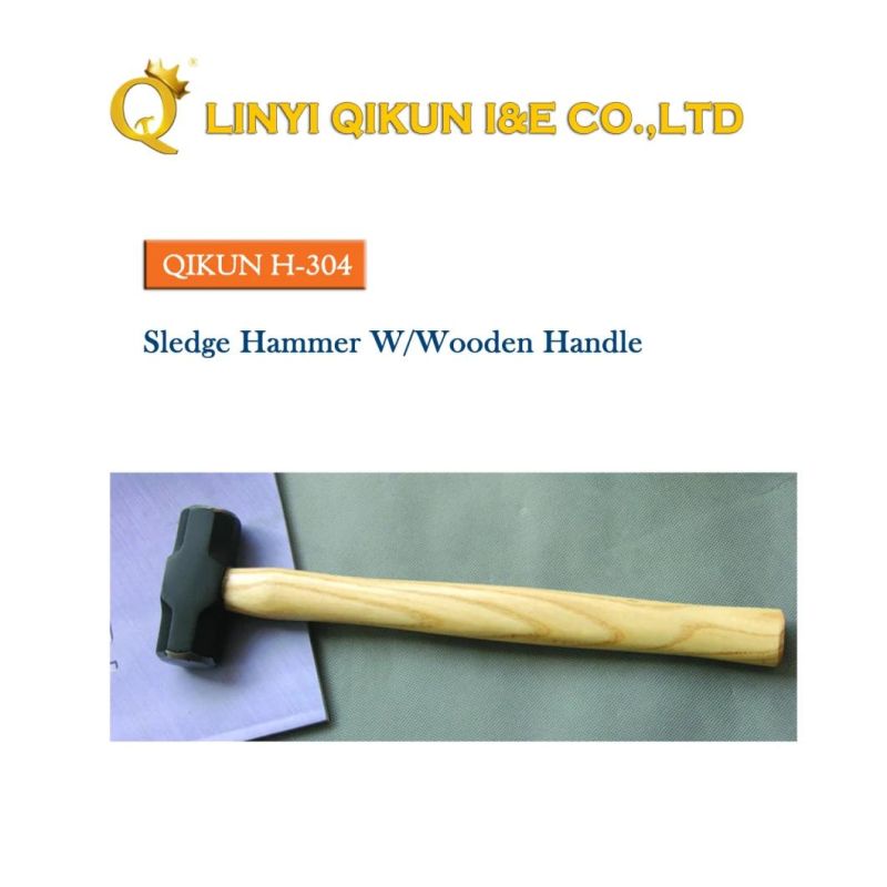 H-253 Construction Hardware Hand Tools Fibreglass Rubber Handle German Type Machinist′s Hammer