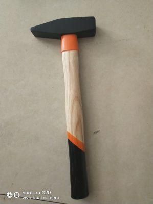 Machinist Hammer with Wooden Handle